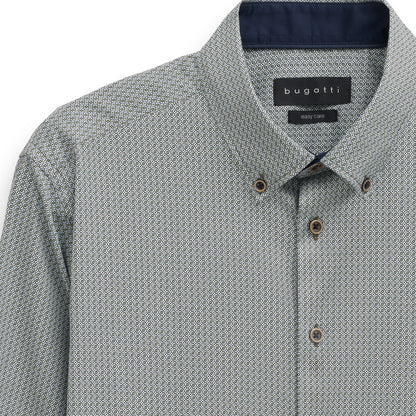 Pattern Casual Long Sleeved Shirt