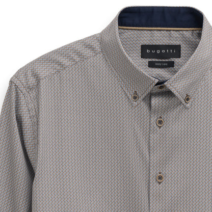 Pattern Casual Long Sleeved Shirt