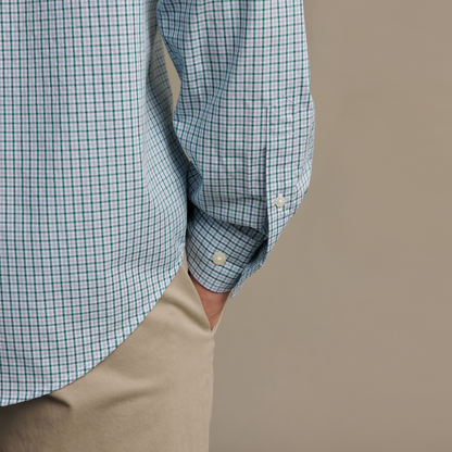 Quinn Poplin Check Shirt