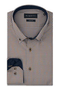 Modern Fit Pattern Shirt
