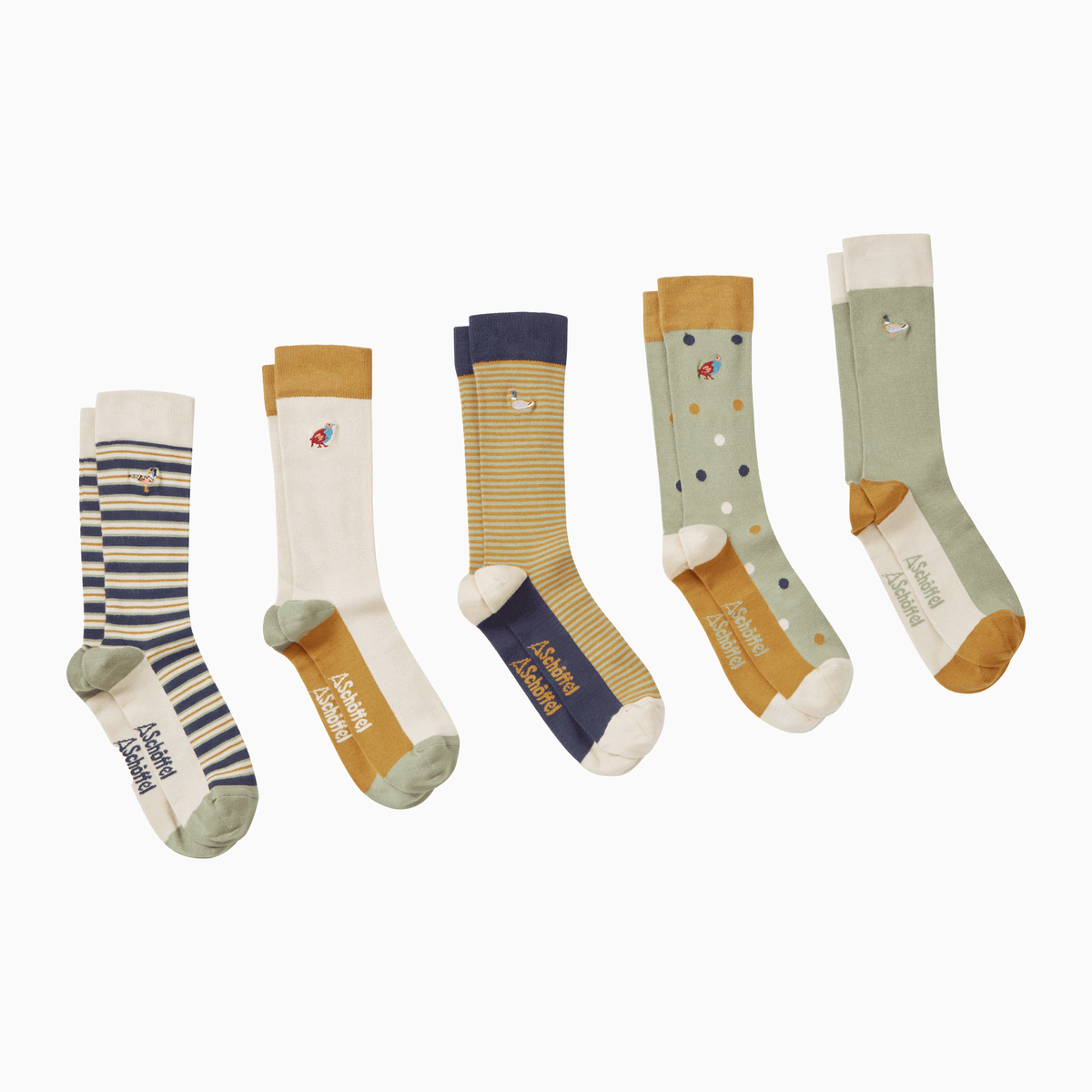 Mens Bamboo Sock (Box of 5)