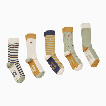 Mens Bamboo Sock (Box of 5)
