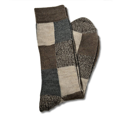 Block Patterned Sock