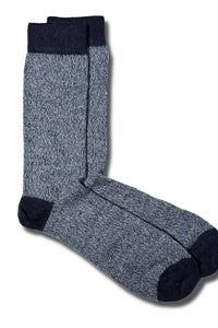 Contrast Merino Sock