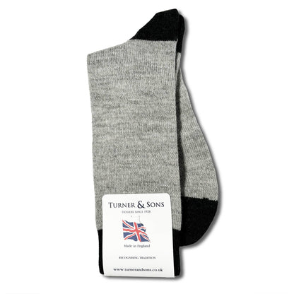 Contrast Merino Sock
