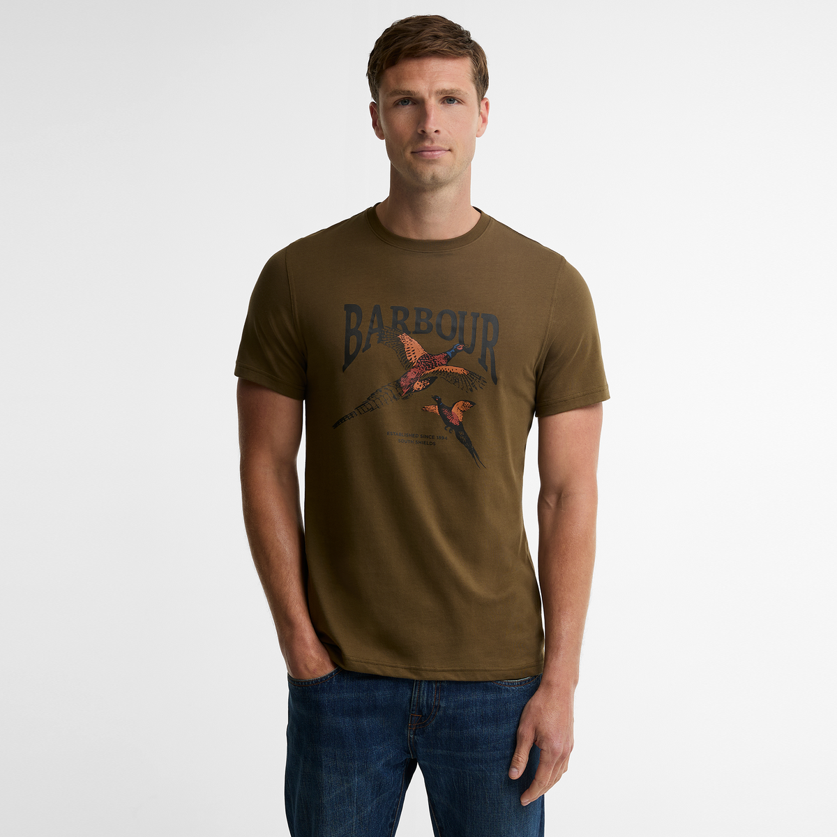 Pheasant Graphic Tailored T-Shirt