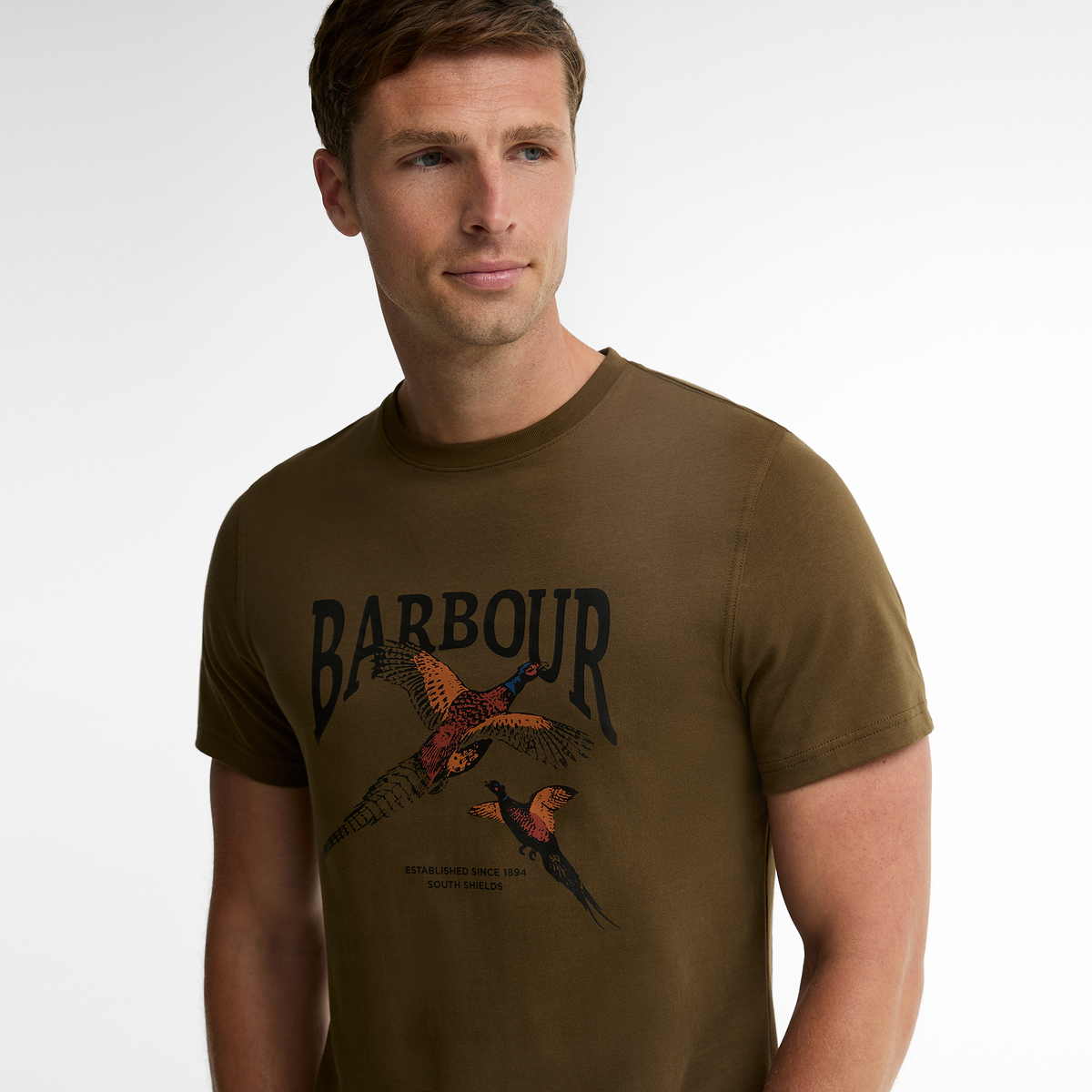 Pheasant Graphic Tailored T-Shirt
