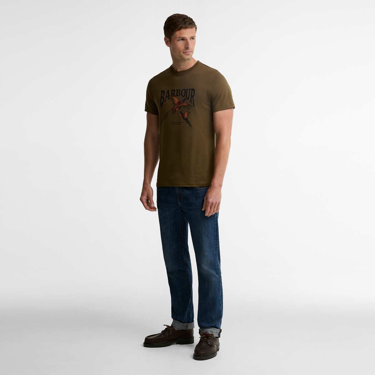 Pheasant Graphic Tailored T-Shirt