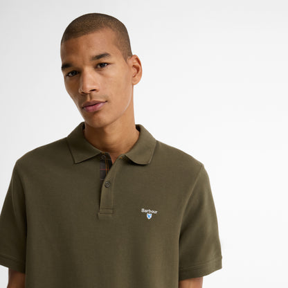 Regular Tartan Pique Polo Shirt