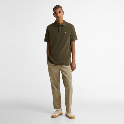 Regular Tartan Pique Polo Shirt