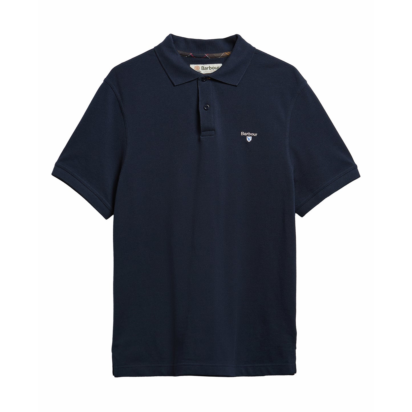 Regular Tartan Pique Polo Shirt
