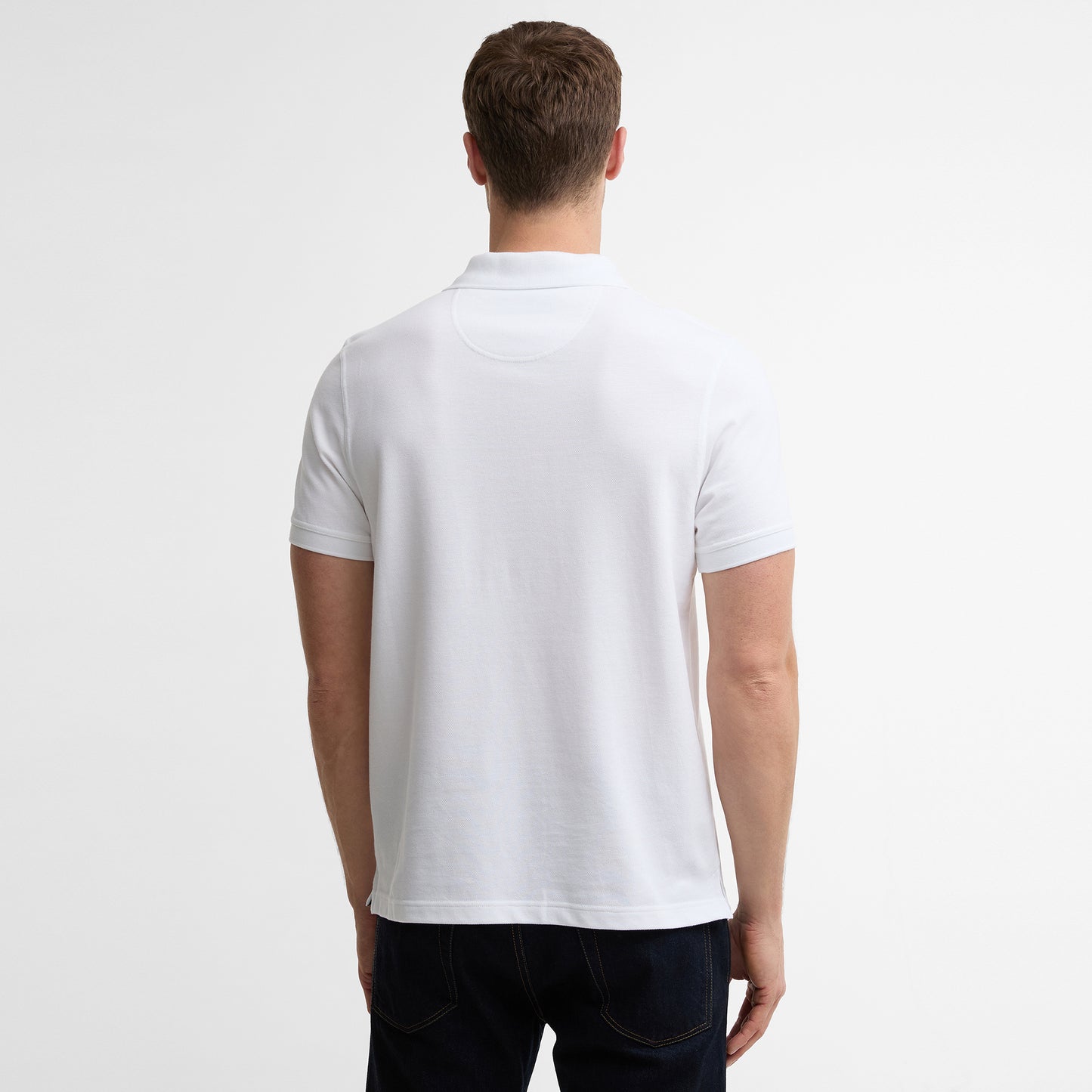 Regular Tartan Pique Polo Shirt