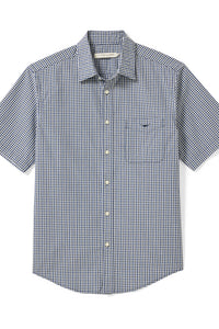Classic Poplin Check Short Sleeve Shirt