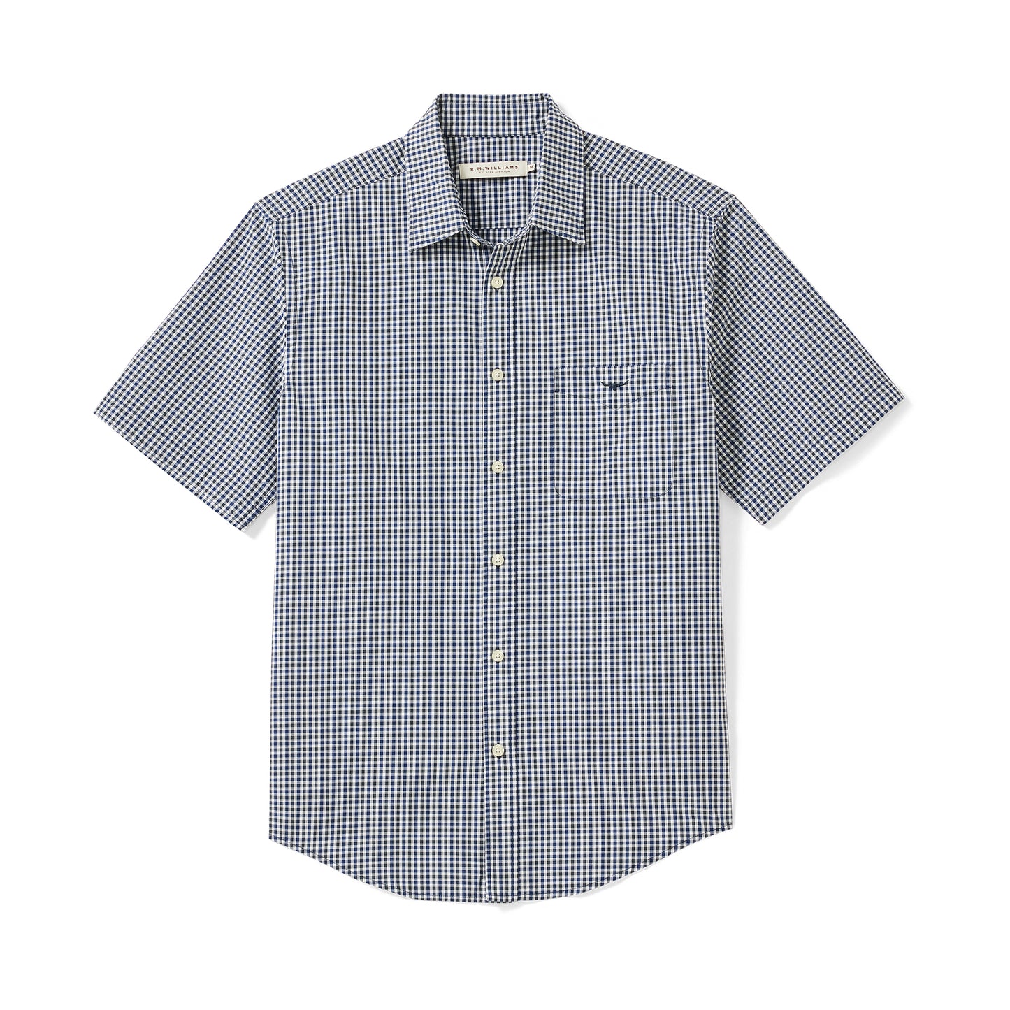 Classic Poplin Check Short Sleeve Shirt