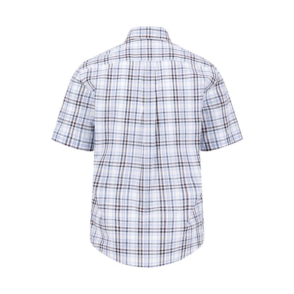 Slub Combi Check Shirt