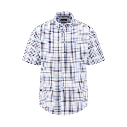 Slub Combi Check Shirt