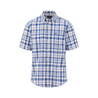 Slub Combi Check Shirt