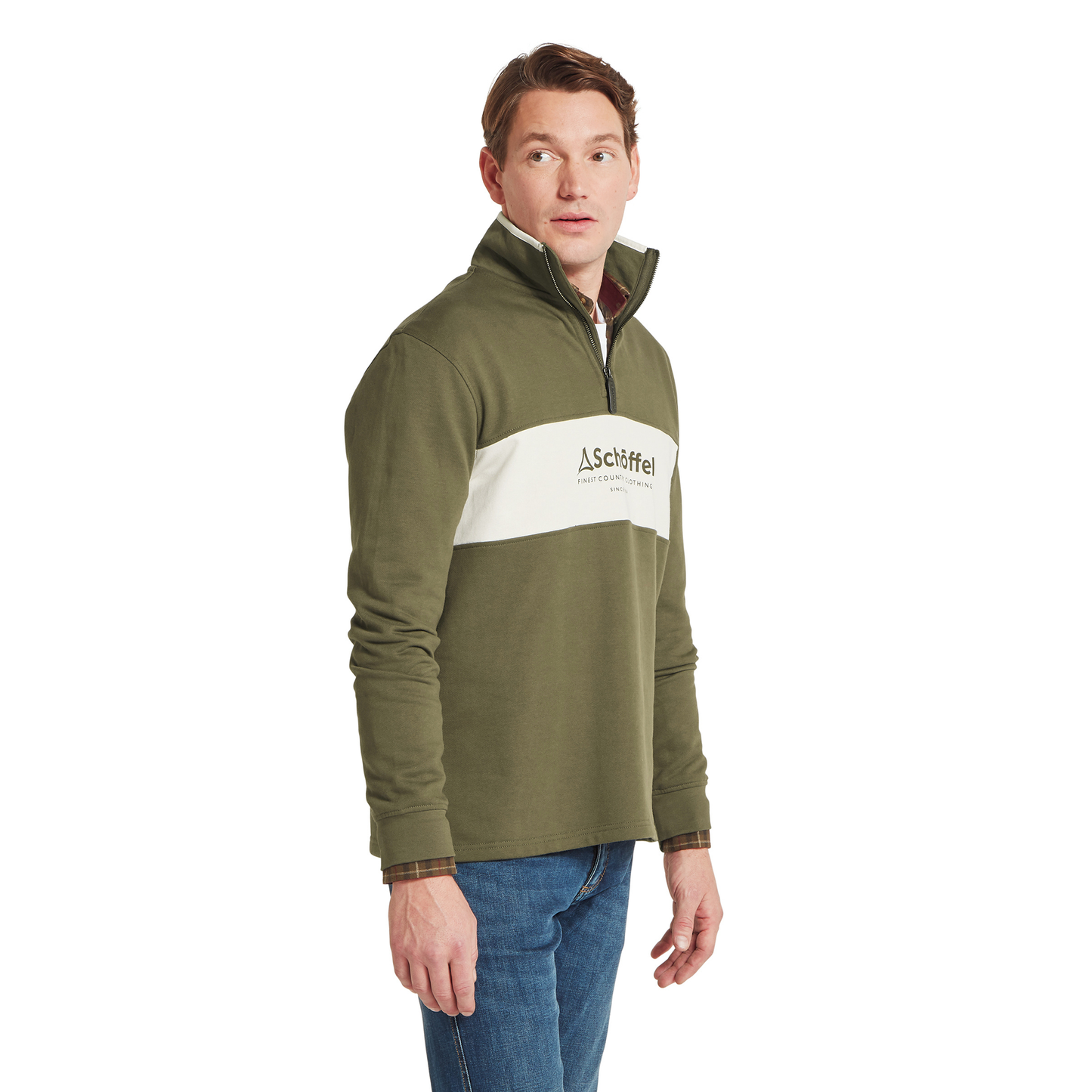 Trencrom Zip Neck Sweatshirt