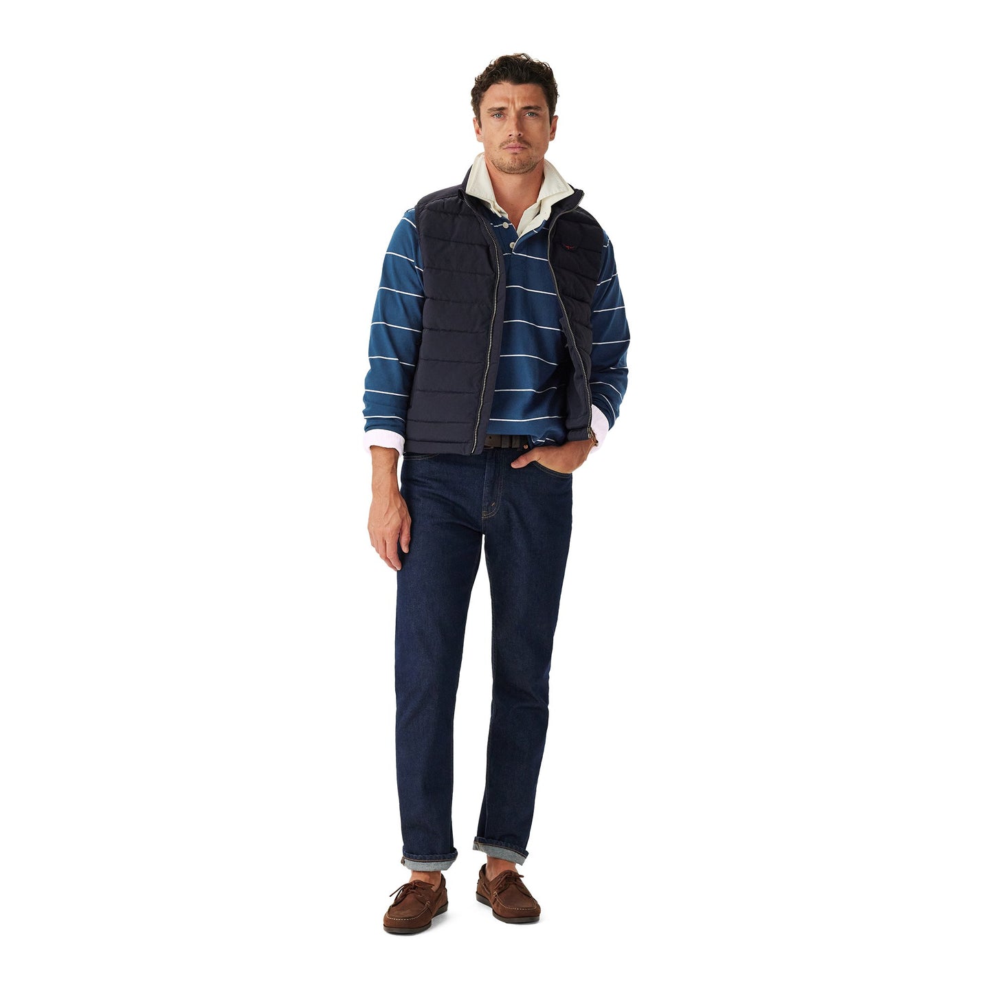 Albany Stripe Rugby Shirt