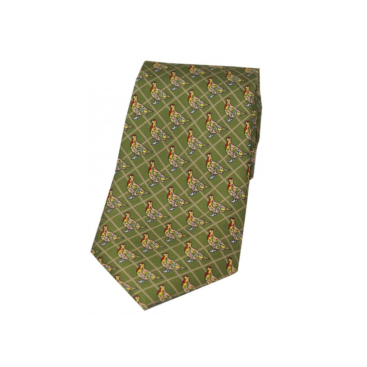 Standing Partridge Country Silk Tie