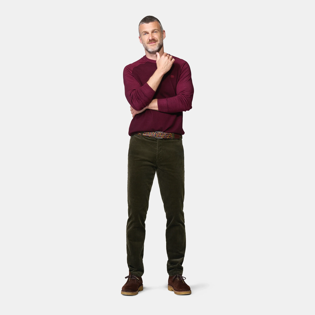 Roma Active Stretch Cord Trouser