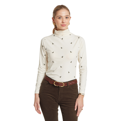 Malham Roll Neck Top