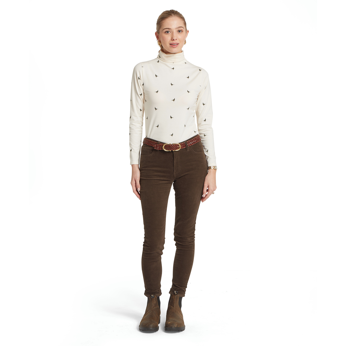 Malham Roll Neck Top