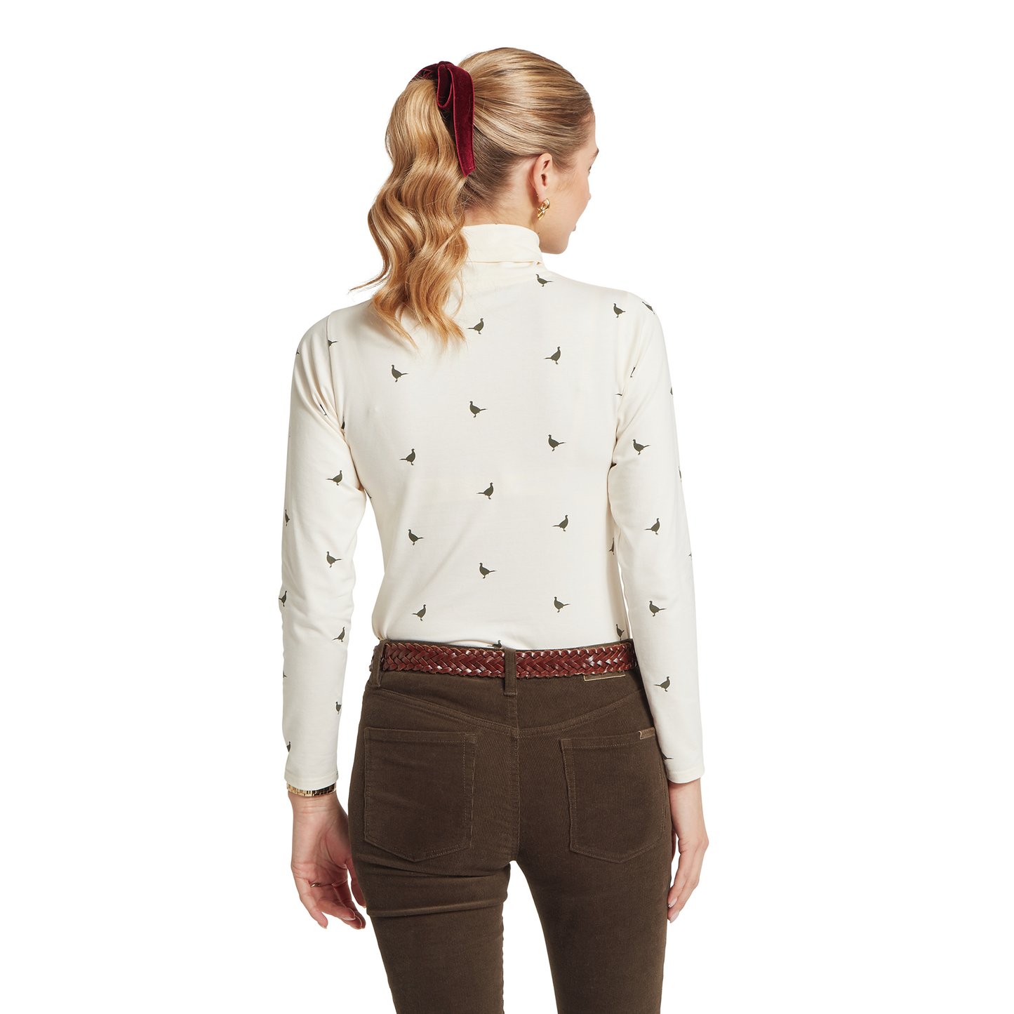 Malham Roll Neck Top