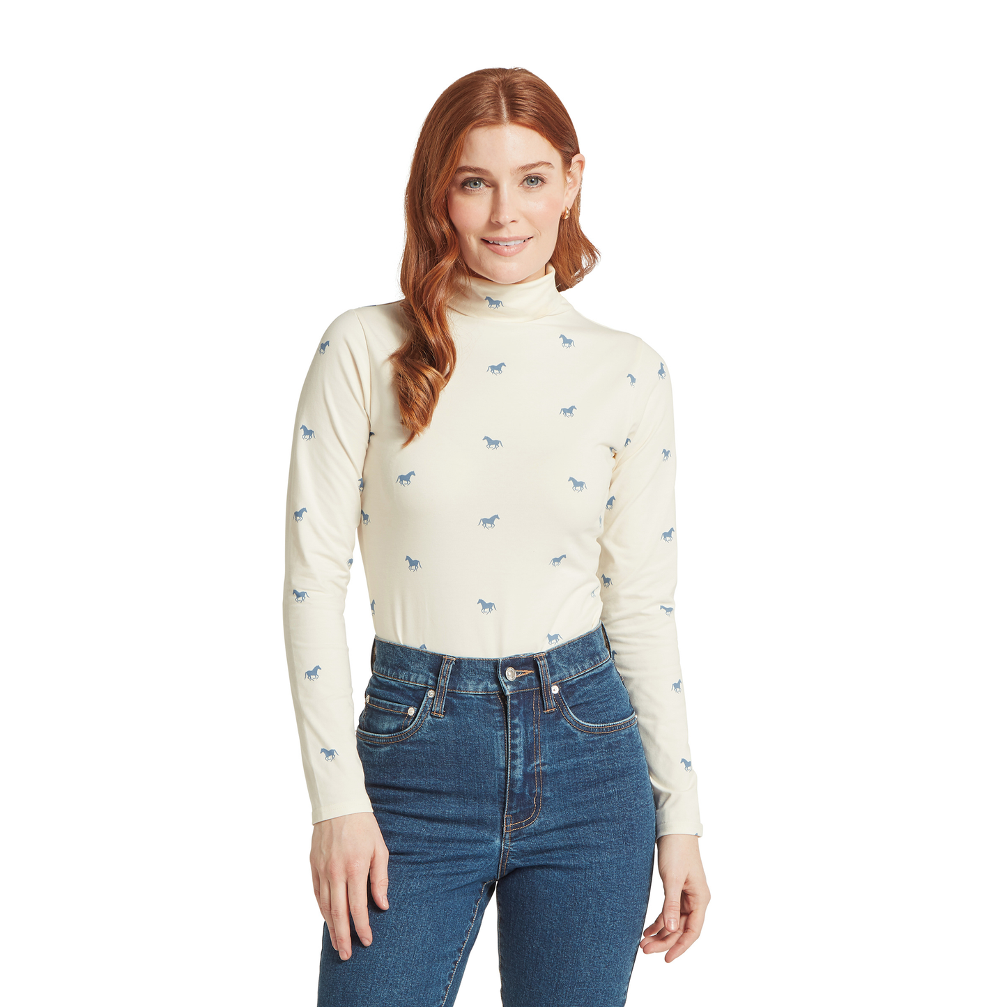 Malham Roll Neck Top