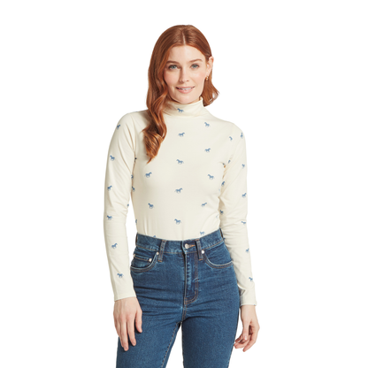 Malham Roll Neck Top