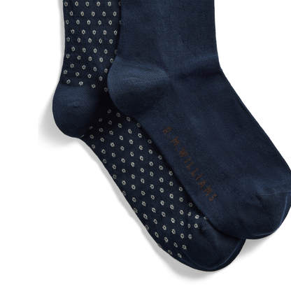Nelson Polka-Dot Sock 2-Pack