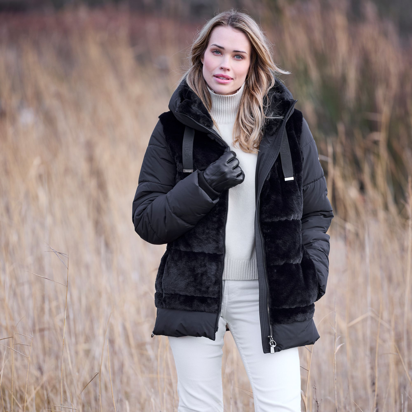 Priscilla Fur Front Coat