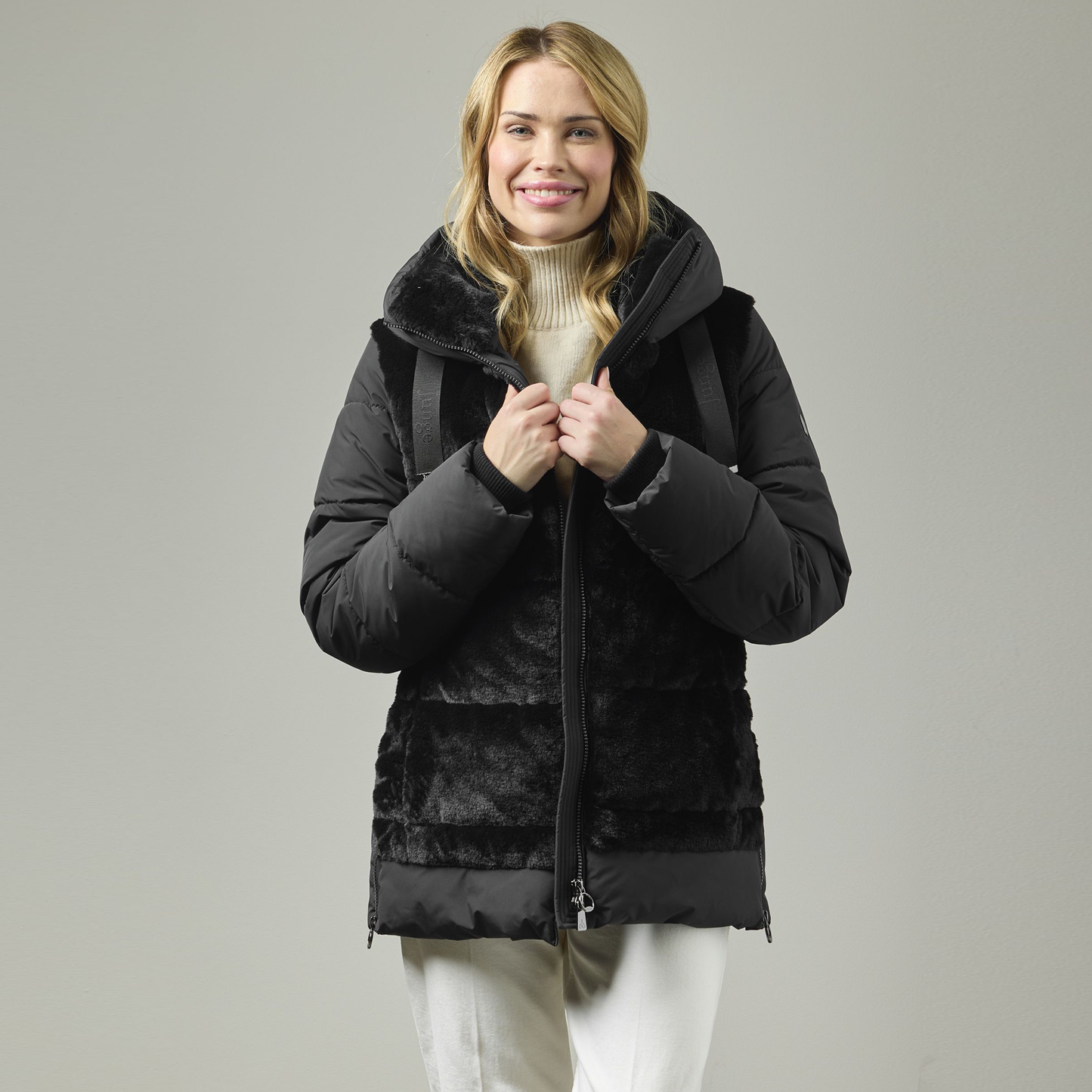 Priscilla Fur Front Coat
