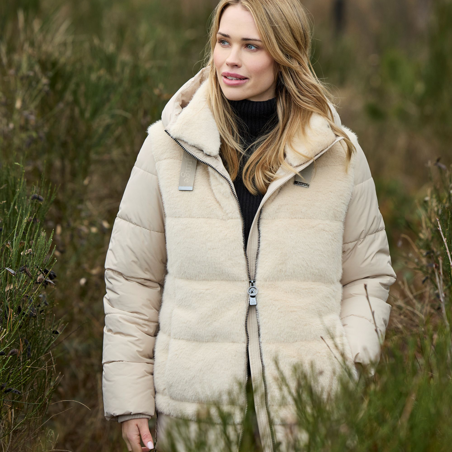 Priscilla Fur Front Coat