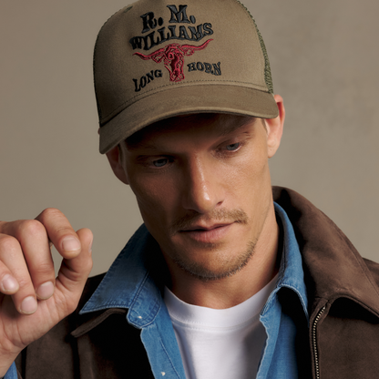 R.M.W. Longhorn Trucker Cap