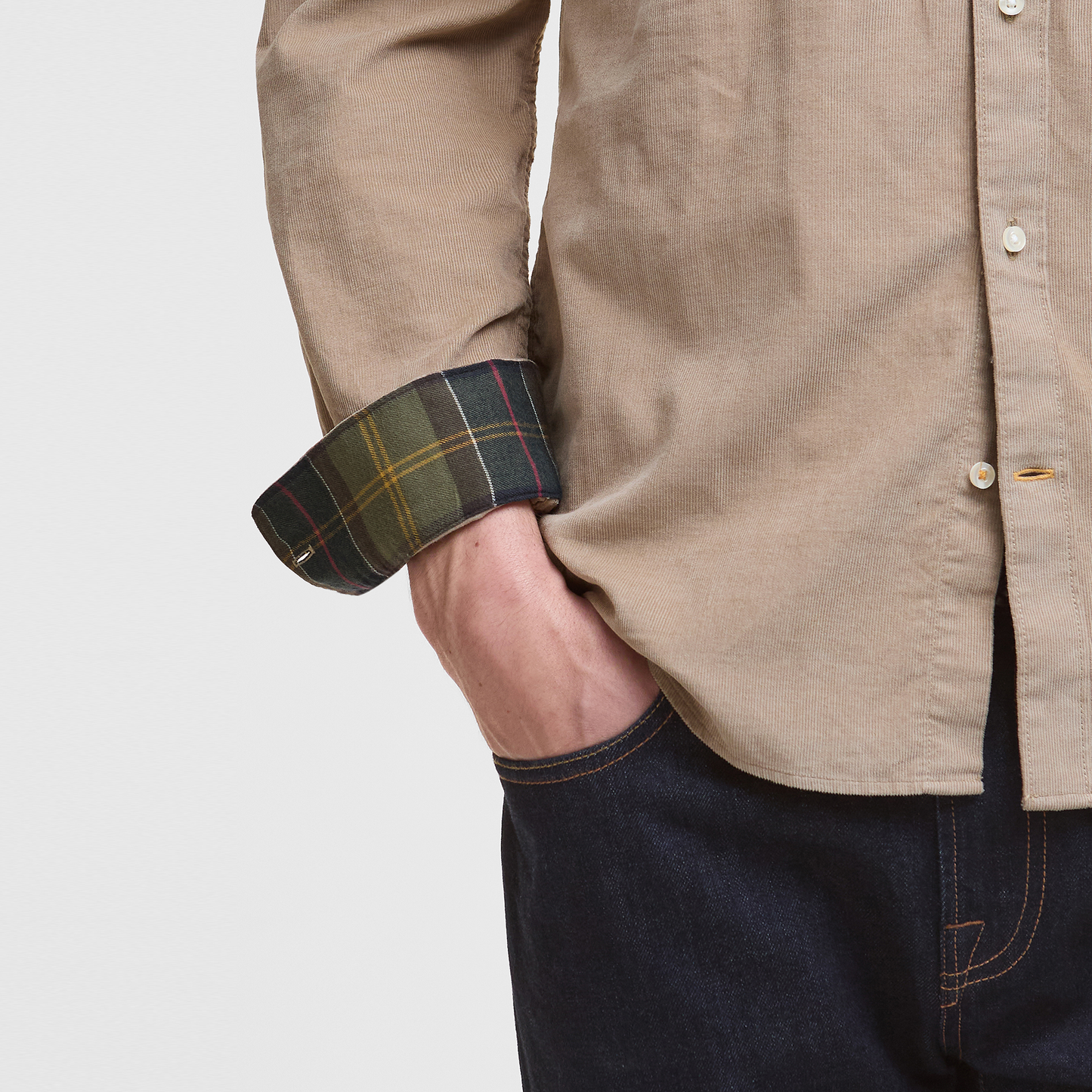Ramsey Tailored Cord Shirt