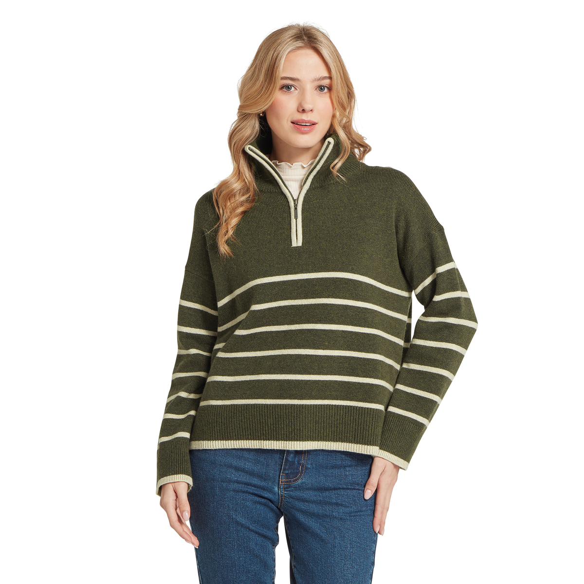 Sandsend Quarter Zip Jumper