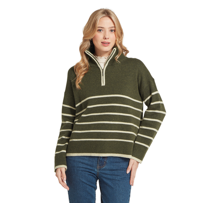 Sandsend Quarter Zip Jumper