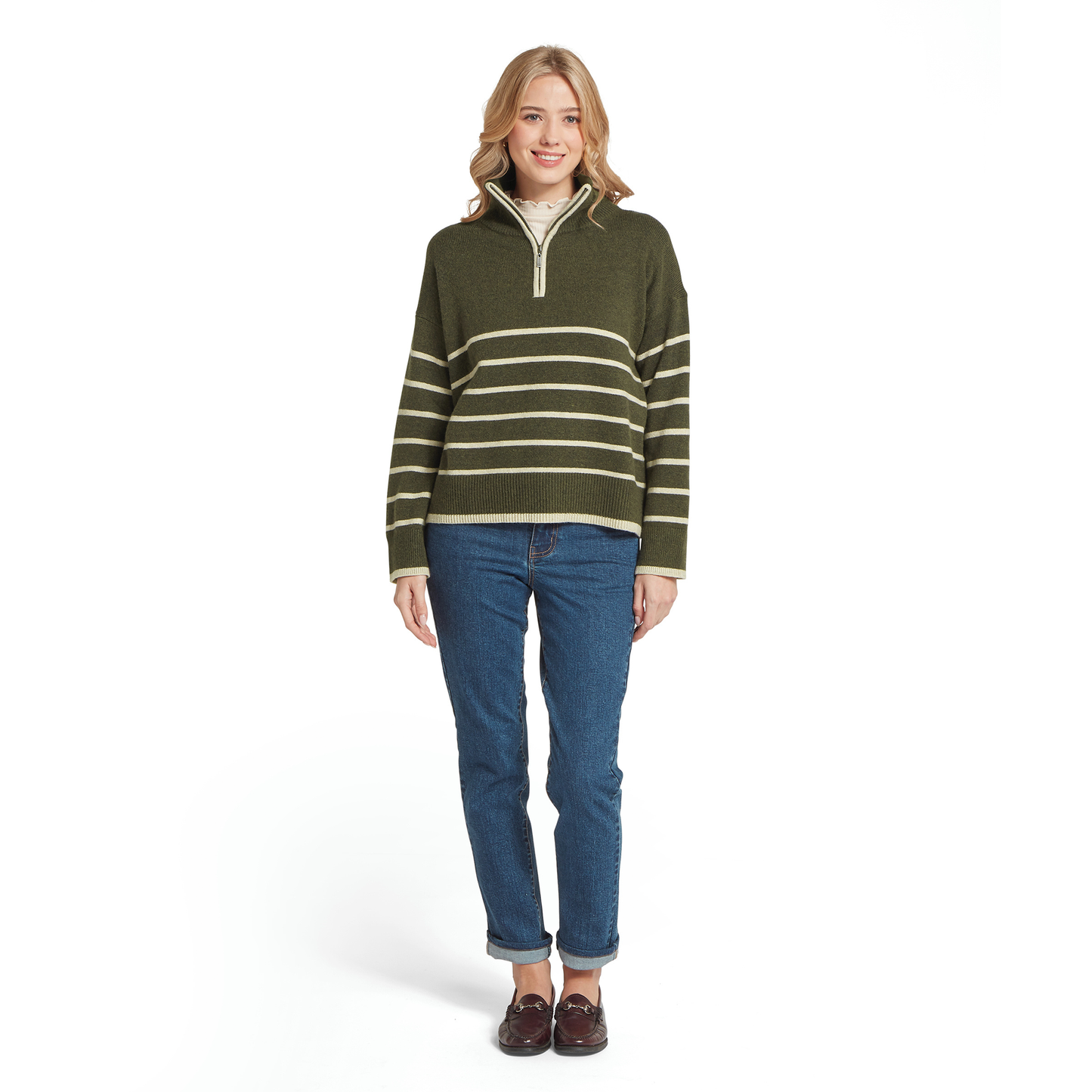 Sandsend Quarter Zip Jumper