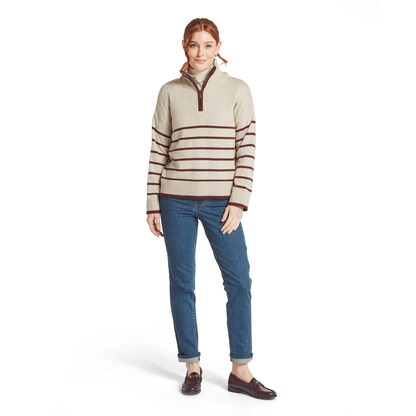 Sandsend Quarter Zip Jumper
