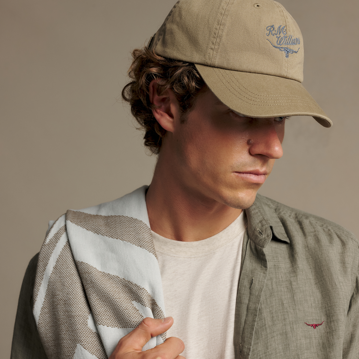 Script Longhorn Cap
