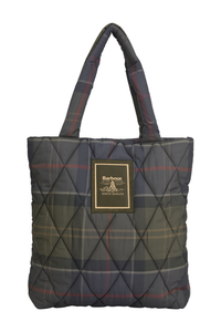 Tartan Arlene Quilted Tote Bag