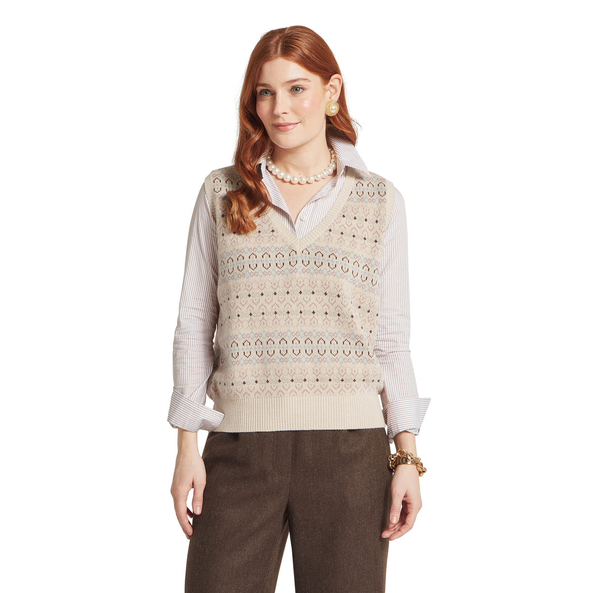 Tresness Fairisle Vest