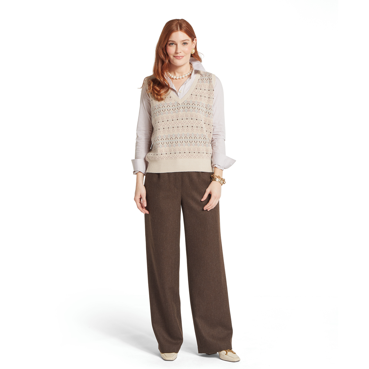 Tresness Fairisle Vest