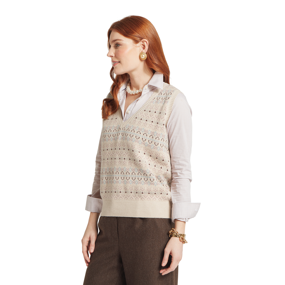 Tresness Fairisle Vest