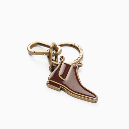 Boot Enamel Keyring