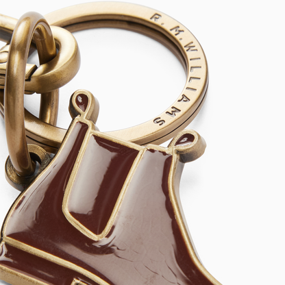 Boot Enamel Keyring