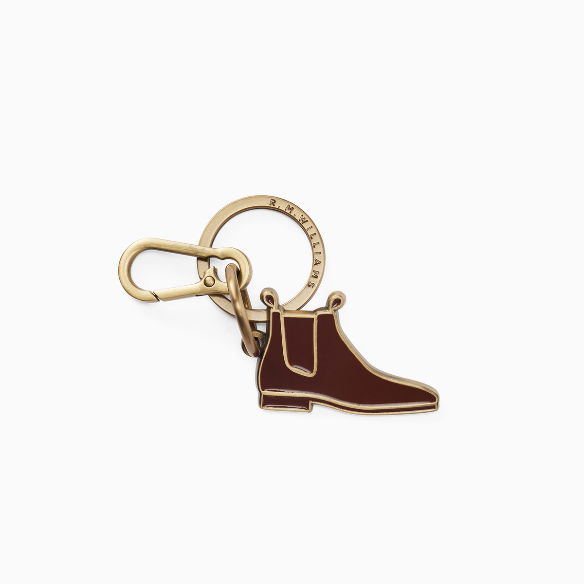 Boot Enamel Keyring