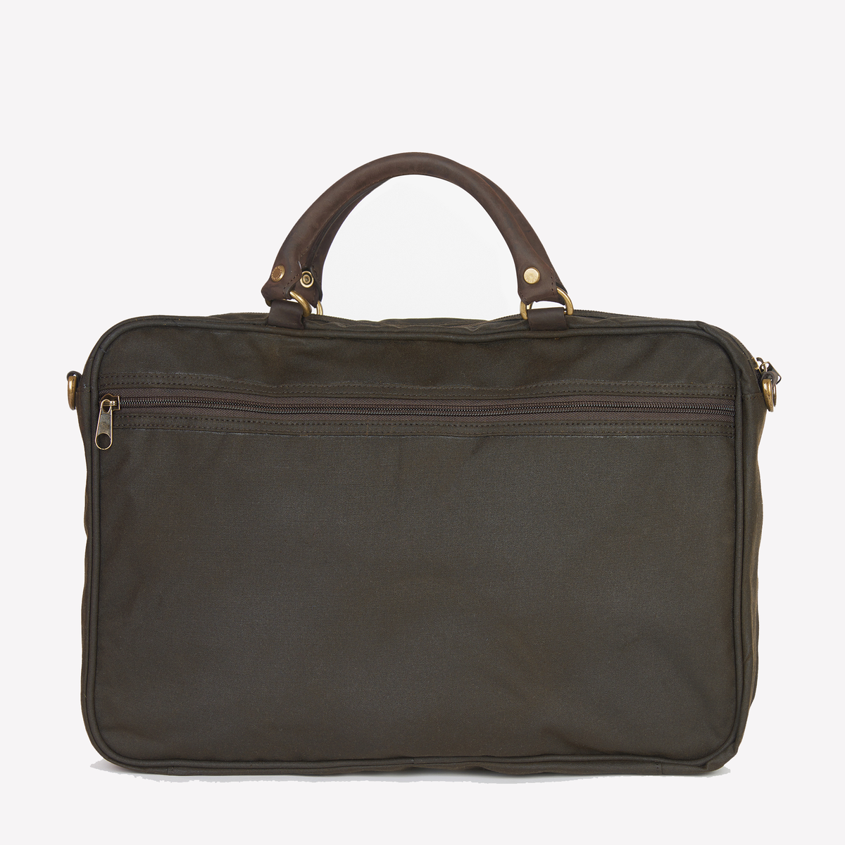 Wax Leather Briefcase
