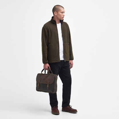 Wax Leather Briefcase